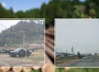 Refuerzan seguridad en Ocuilan tras protesta por tala ilegal