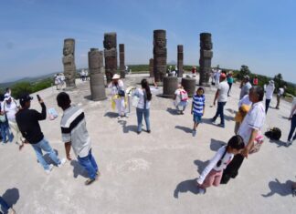 Zona Arqueológica de Tula con buena afluencia por equinoccio