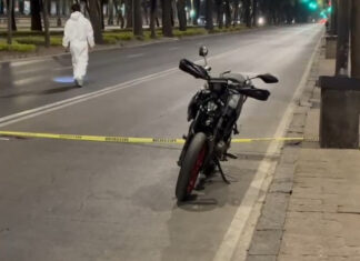 Muere motociclista al ser atropellado en Paseo de la Reforma- Grupo Milenio