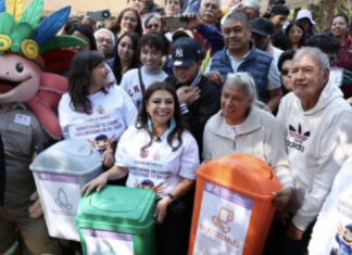 Brugada encabeza arranque de campaña para separación de residuos en CDMX