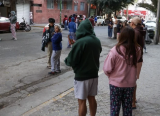 Sismológico Nacional reporta más de 200 réplicas del sismo de magnitud de 6.5