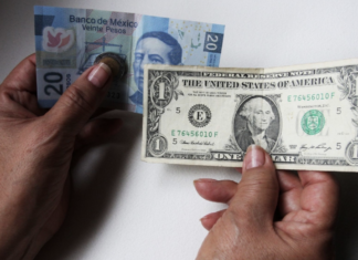 Remesas a México cayeron en noviembre por octavo mes consecutivo