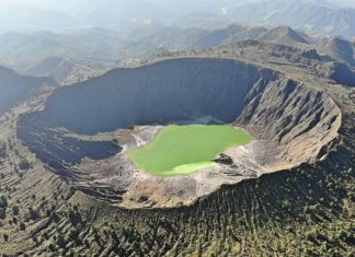 Volcán en Chiapas, México, enciende alerta: Investigadora explica desarrollo de lago volcánico activo