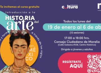 SeCultura Morelia abre el año con cursos de historia del arte para público general