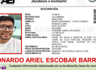 Localizan con vida a un profesor colombiano que estaba desaparecido en México desde el 2 de enero