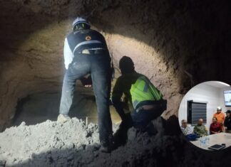 Rescatan con vida al primer trabajador en mina de Sinaloa tras 5 días de búsqueda: aún faltan tres