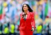Sheinbaum aclara papel de Salma Hayek en inauguración del Mundial 2026: “No iba en representación de la Presidenta”