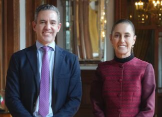 Sheinbaum recibe al fundador de Nubank, el banco invertirá 4.200 millones de dólares en México