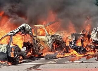 Accidente en la autopista Guadalajara-Tepic, reportan al menos 16 fallecidos