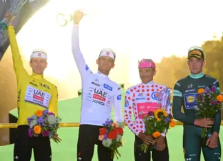 Histórico: Isaac del Toro sube al podio del Tour de Francia en el tercer lugar