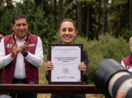 Sheinbaum arranca en Puebla la mayor Jornada de Reforestación: drones y 6.6 millones de árboles en un solo día