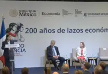 Francia y México, listos para avanzar en comercio e inversiones