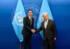 Guterres destaca papel histórico de México como aliado de la ONU en reunión con Roberto Velasco
